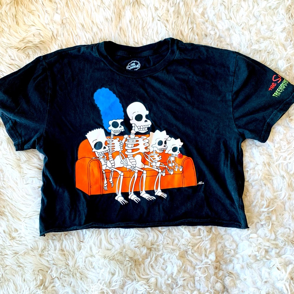 Simpsons Crop Tee